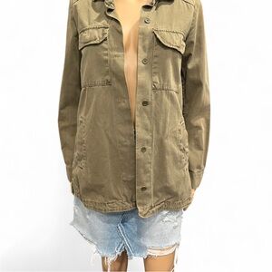 Forever 21 Khaki Utility Jacket